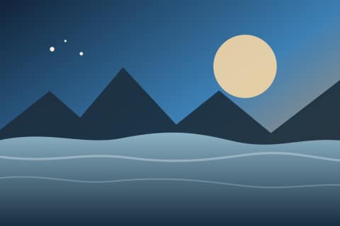 Landscape reduced to 480 by 320 pixels and 72 percent JPEG quality